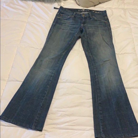 7 FAM A Pocket Jeans - Picture 2 of 5